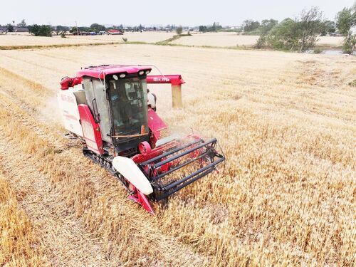 kasus perusahaan terbaru tentang Aplikasi Kabel Kendali Tarik Pada Combine Harvester