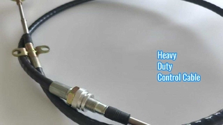 Kabel Kontrol Dorong-Tarik Tugas Berat Dengan Sekat Berulir Dan Ujung Batang