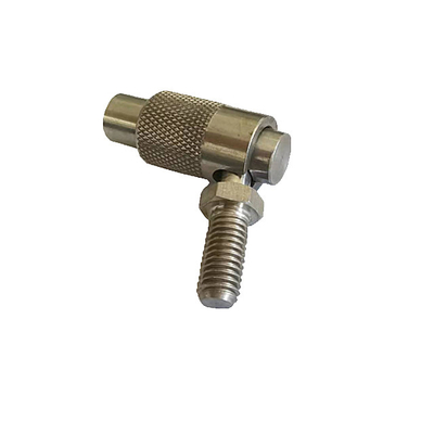 Fittings ujung kabel stainless steel M8 bola bersama dengan keriting akhir