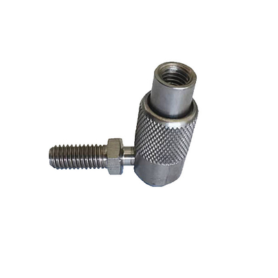 Fittings ujung kabel stainless steel M8 bola bersama dengan keriting akhir
