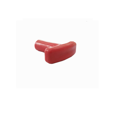Operasi Kunci Fittings ujung kabel Merah T-Gandeng Dengan Perunggu Threaded sisipan