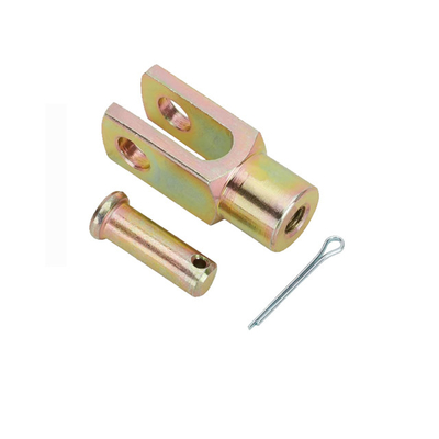 Silinder stainless steel Clevis Pin Cotter Threaded Clevis Pin Zinc Plated Steel