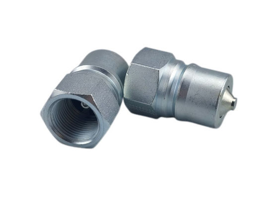 ISO7241-B Fittings hidraulik kopling cepat terbuka dan tertutup