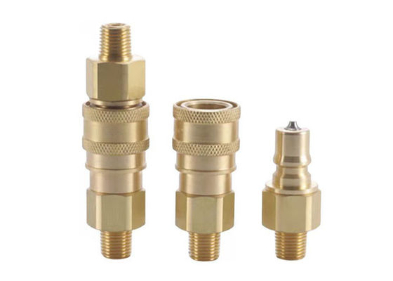 50GPM Pneumatic Hydraulic Quick Coupler 1000PSI NBR Seal