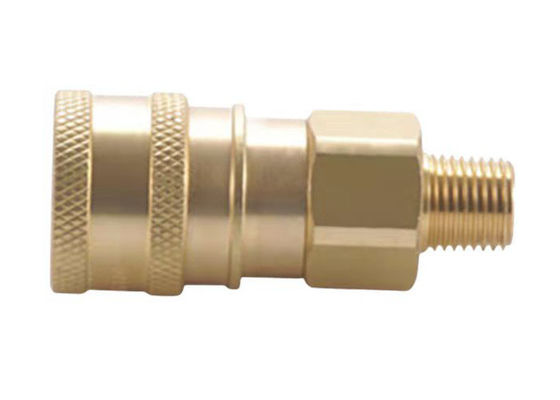 50GPM Pneumatic Hydraulic Quick Coupler 1000PSI NBR Seal