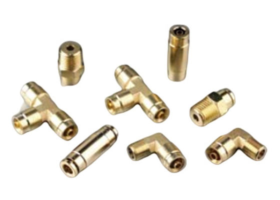 Kuningan Tekanan Tinggi Fittings Quick Connect untuk semua D.O.T truk dan trailer