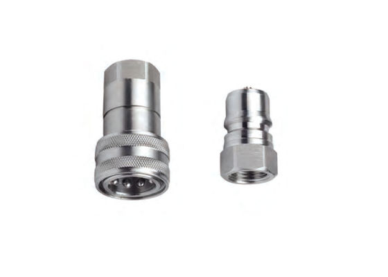 316 Stainless Steel Close Type Hydraulic Quick Coupler 1/2 '' Seri CB-1