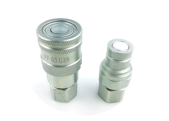 Stainless Steel High Pressure Quick Coupler Flat Face Hydraulic Quick Coupling (Penggabungan Cepat Tekanan Tinggi dari Baja Resipi)