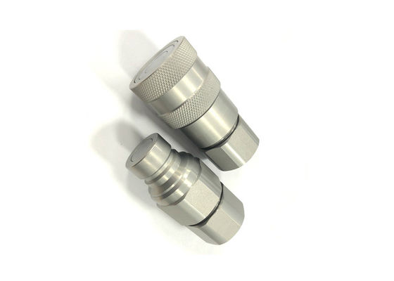 Stainless Steel High Pressure Quick Coupler Flat Face Hydraulic Quick Coupling (Penggabungan Cepat Tekanan Tinggi dari Baja Resipi)