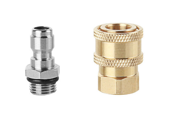 Thread Tekanan Tinggi Quick Coupler Car Washer Connector