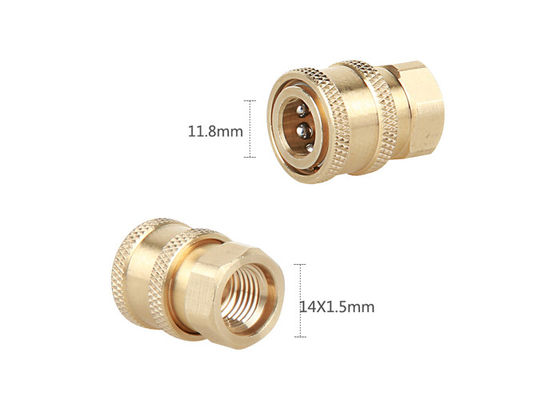 Thread Tekanan Tinggi Quick Coupler Car Washer Connector