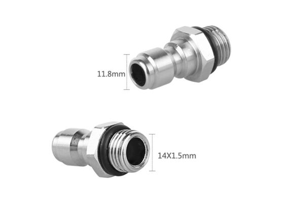 Thread Tekanan Tinggi Quick Coupler Car Washer Connector