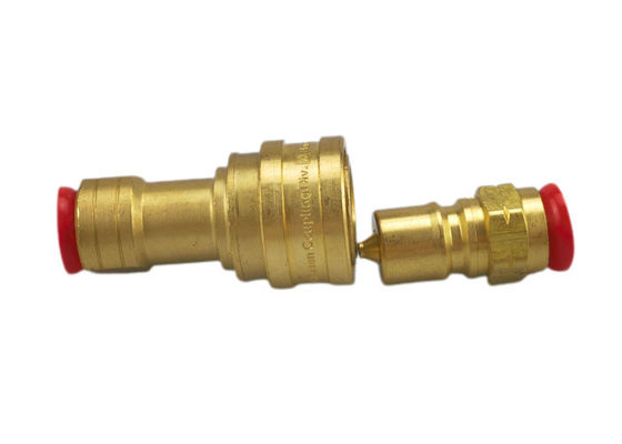 CNC Machining 3/8 Inch Kuningan Pria Quick Connector