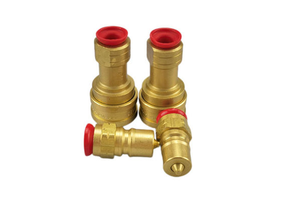 CNC Machining 3/8 Inch Kuningan Pria Quick Connector