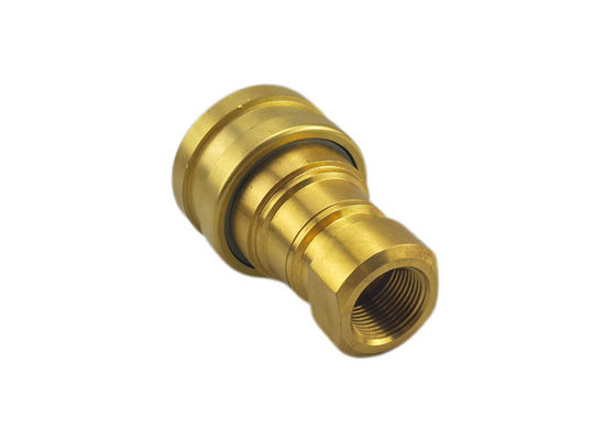 ISO7241B 0,75 Inch Hydraulic Brass Quick Coupler