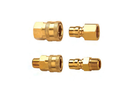 Hidrolik Kuningan Quick Coupling 1/8 Untuk aplikasi non-valve