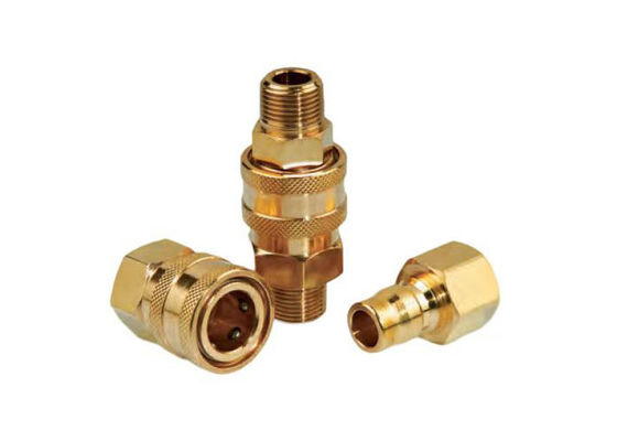 Hidrolik Kuningan Quick Coupling 1/8 Untuk aplikasi non-valve