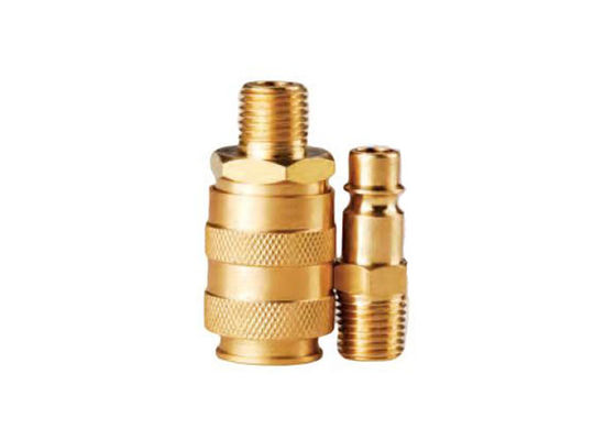 1.0MPa Semi Automatic Brass Quick Coupling Kompatibel dengan Rectus 25KA