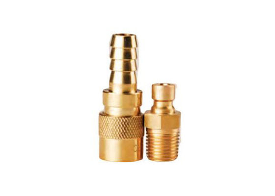 Non Valve Brass Quick Coupler Untuk Line Modular 1.5Mpa