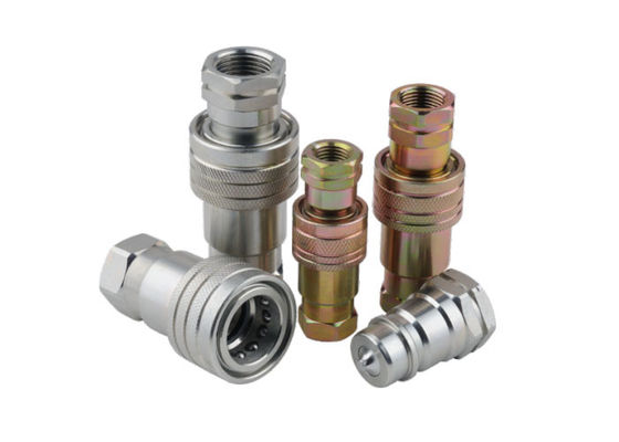 28GPM Hidrolik Cepat ISO 5675 Kopling 3/4 Inch Type Close