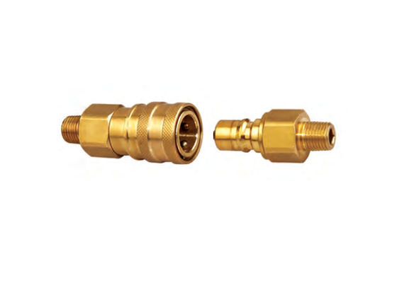 Konektor Cepat Kuning Kuning -20°C-120°C