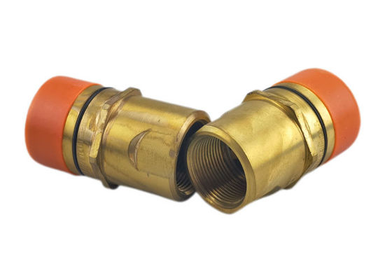 NBR Threaded Quick Connect, Kuningan Hydraulic Quick Connect Couplings