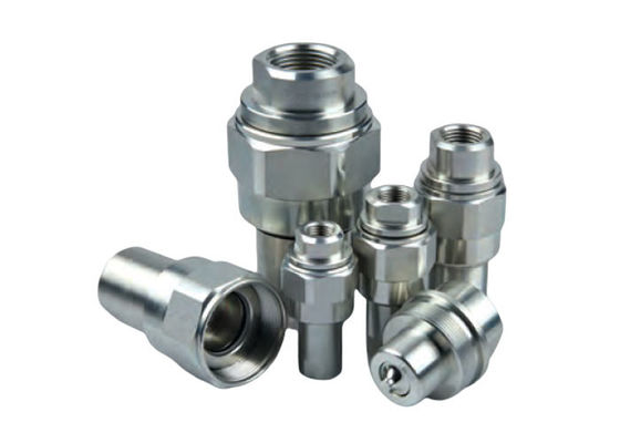 KZE-BA Thread Locked Type Hydraulic Quick Coupling Untuk Mesin Pertanian