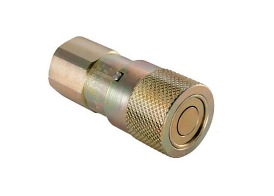 IATF16949 Steel Flat Face Coupler, 0,25' Flat Face Cepat Putus