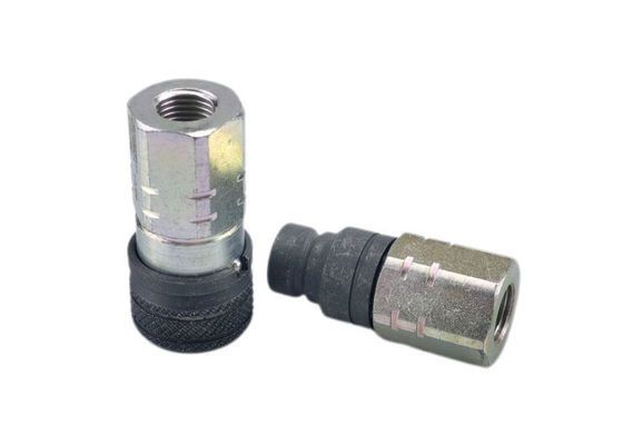 3/8 'ISO 16028 Standar baja hidraulik Flat Face Coupler