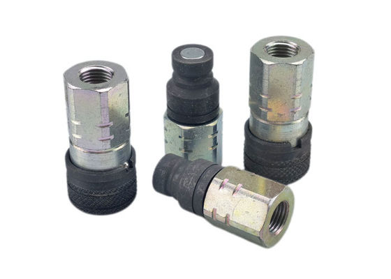 3/8 'ISO 16028 Standar baja hidraulik Flat Face Coupler