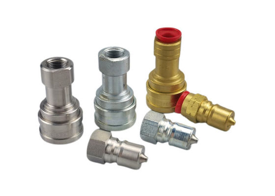 Peralatan pernapasan 10000psi Kuningan Ditutup Kopling