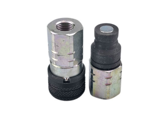 NPT 0,75 Inch IATF16949 Standard Steel Flat Face Coupler