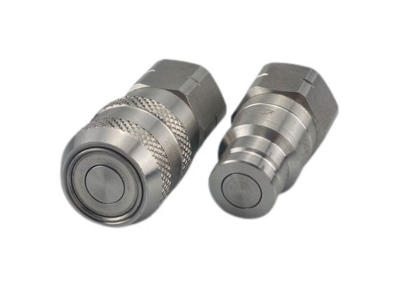 Stainless Steel ISO 16028 3/8' Flat Face Coupler