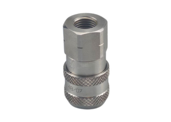 0.75 inci 316 stainless steel BSPP Flat Face Coupler