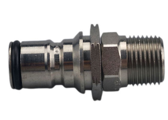 Berbagai Cairan Dan Gas Stainless Steel Quick Coupling