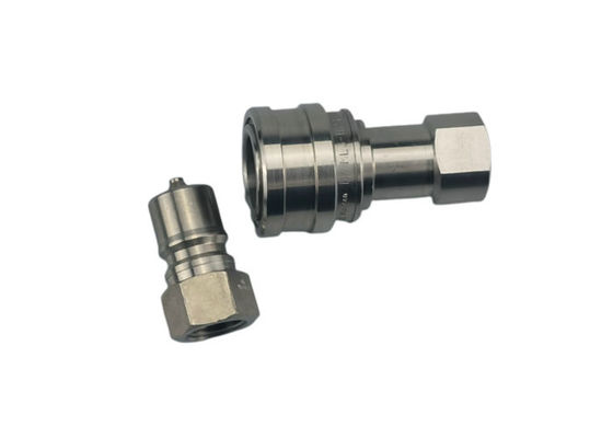 1 Inch Close Type ISO Quick Coupler, Stainless Steel Couplings Cepat Pembebasan
