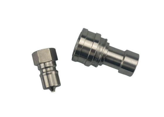1 Inch Close Type ISO Quick Coupler, Stainless Steel Couplings Cepat Pembebasan