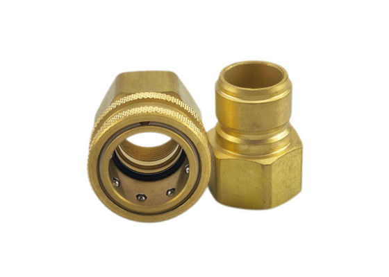 1700psi Non Valved Series Kuningan Cepat Release Coupling