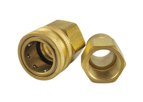 Peralatan Medis Perunggu Fittings Selang Quick Connect