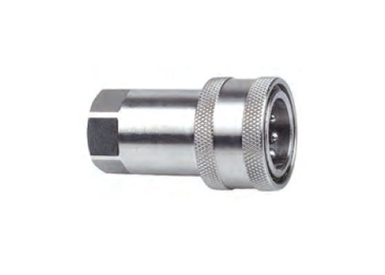 Close Type 316 Stainless Steel Quick Couplings Kompatibel untuk Pipa Minyak