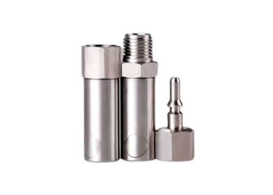 Semi Otomatis Jenis Hidraulik Cepat Kopling 304 Stainless Steel Pencet Tombol 6Mpa