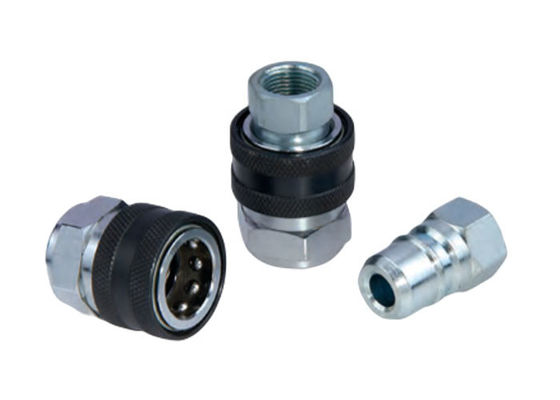 TPL non-valsed Straight Through Hydraulic Quick Coupling Coupler
