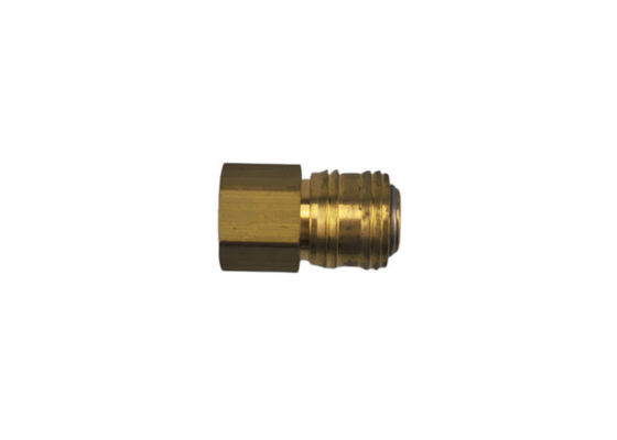 1/4 'nominal Kuningan kompresi udara cepat melepaskan kopling Pneumatic Quick Coupling