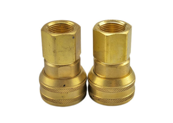 1/4' Nominal Male End Connections Industrial Interchange Pin Lock Couplings Kuningan Pneumatic Quick Coupling