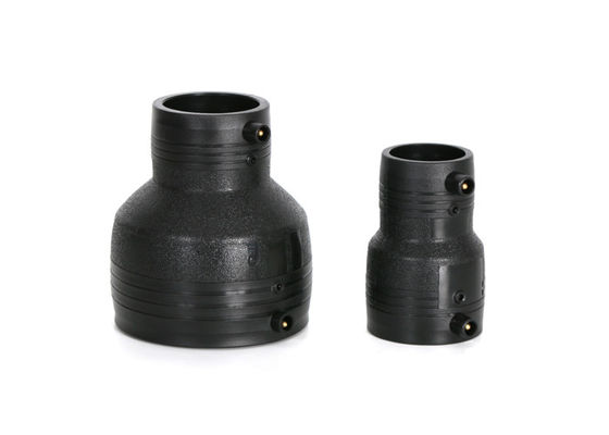Perlengkapan Las Elektrofusi PE100 HDPE Mengurangi Kopling 200 X 110mm