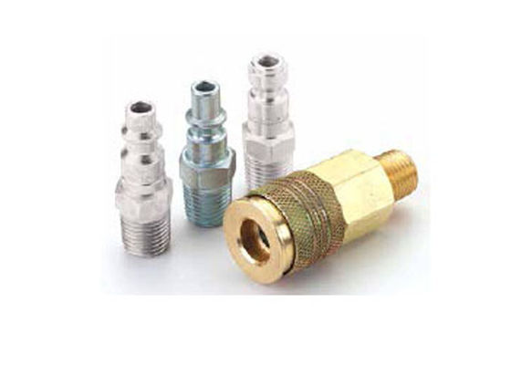 10 Bar 0,25' 'High Flow Brass Compressed Air Coupling