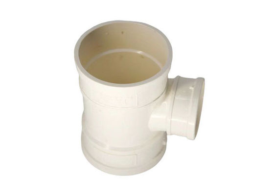 40 Fittings Pipa Tekanan Pvc Tee Polyvinyl Chloride Untuk Drainase