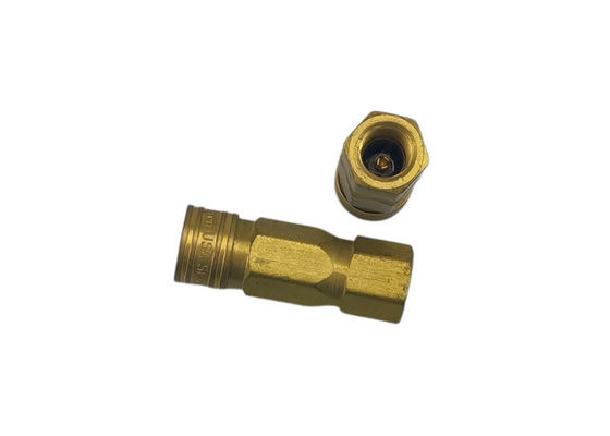 Koneksi ujung wanita NPT Pneumatic Quick Coupling