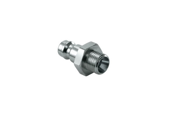 Penggabungan Saluran Pipa 24 Bar Pneumatic Quick Coupling