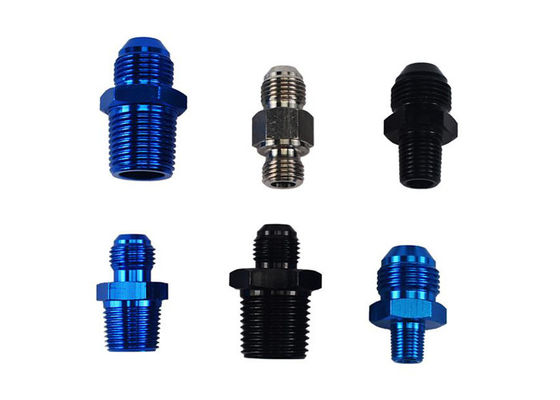 Aluminium AN Hose Fitting Non Return Fuel Check Valve Untuk Lintas Bahan Bakar Minyak Bensin Diesel